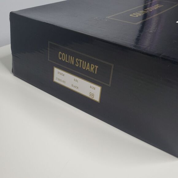 Colin Stuart For Victoria's Secret 9B Booties High Heels Suede Fur Buckle Boots - Picture 11 of 16